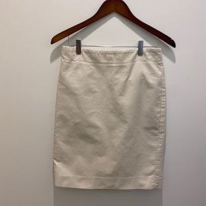 J crew Cream Pencil Size 4